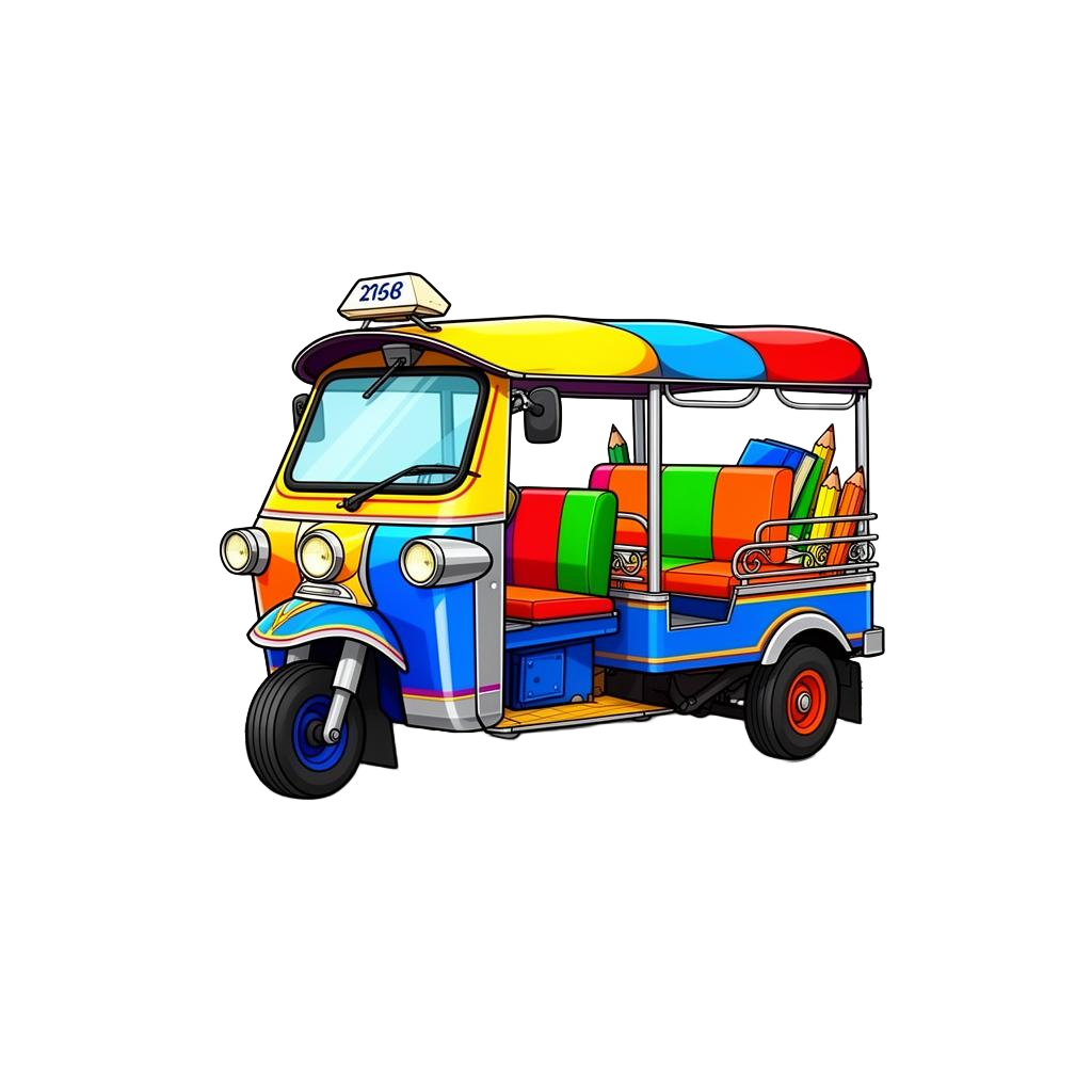 Education Matters tuk-tuk